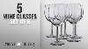 Schott Zwiesel Full Lead Crystal Wine Glass Set.